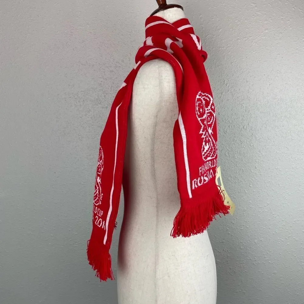 NWT Denmark FIFA 2018 World Cup Scarf